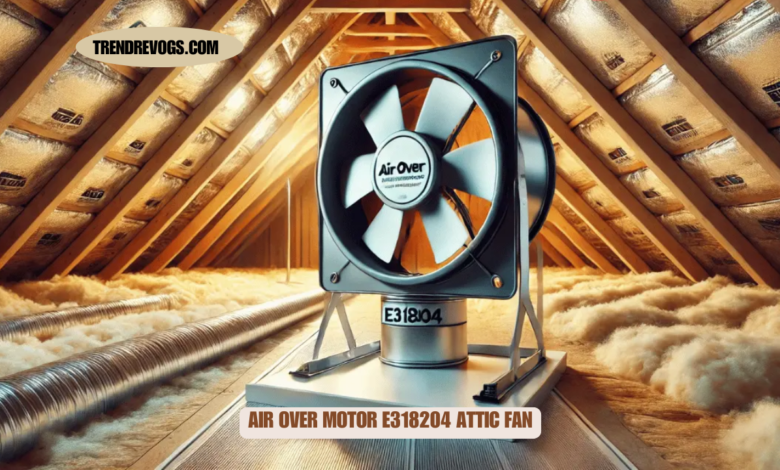 Air Over Motor E318204 Attic Fan