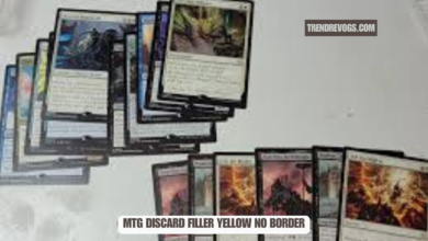 MTG Discard Filler Yellow No Border