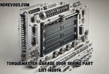 TorqueMaster Garage Door Spring Part List 142074