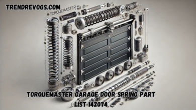 TorqueMaster Garage Door Spring Part List 142074