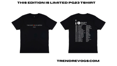 this edition is limited pg23 tshirt